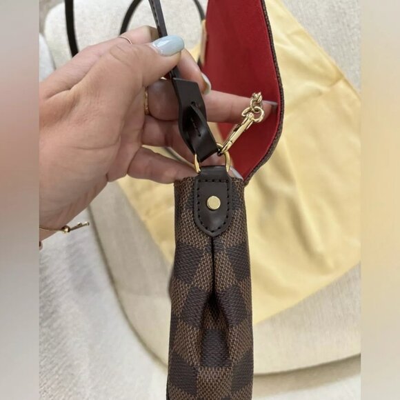 Authentic NEW LOUIS VUITTON Favorite MM Shoulder Bag N41129 Damier ebene - Picture 3 of 15